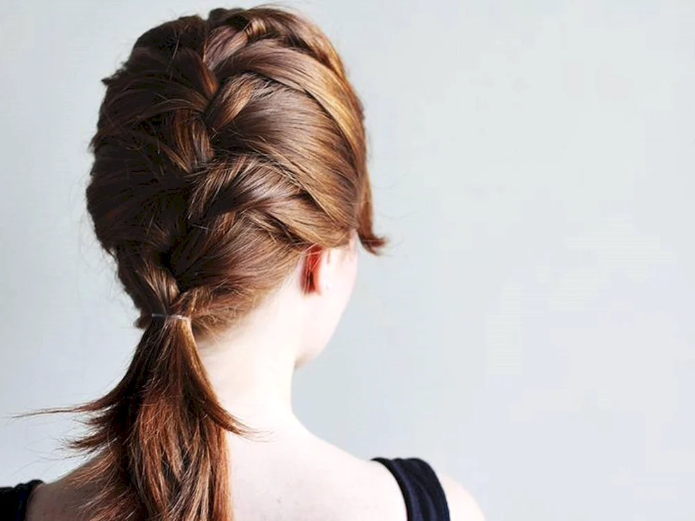 Alltagsfrisuren für langes Haar