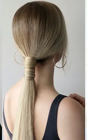 Lässige Frisuren für langes Haar