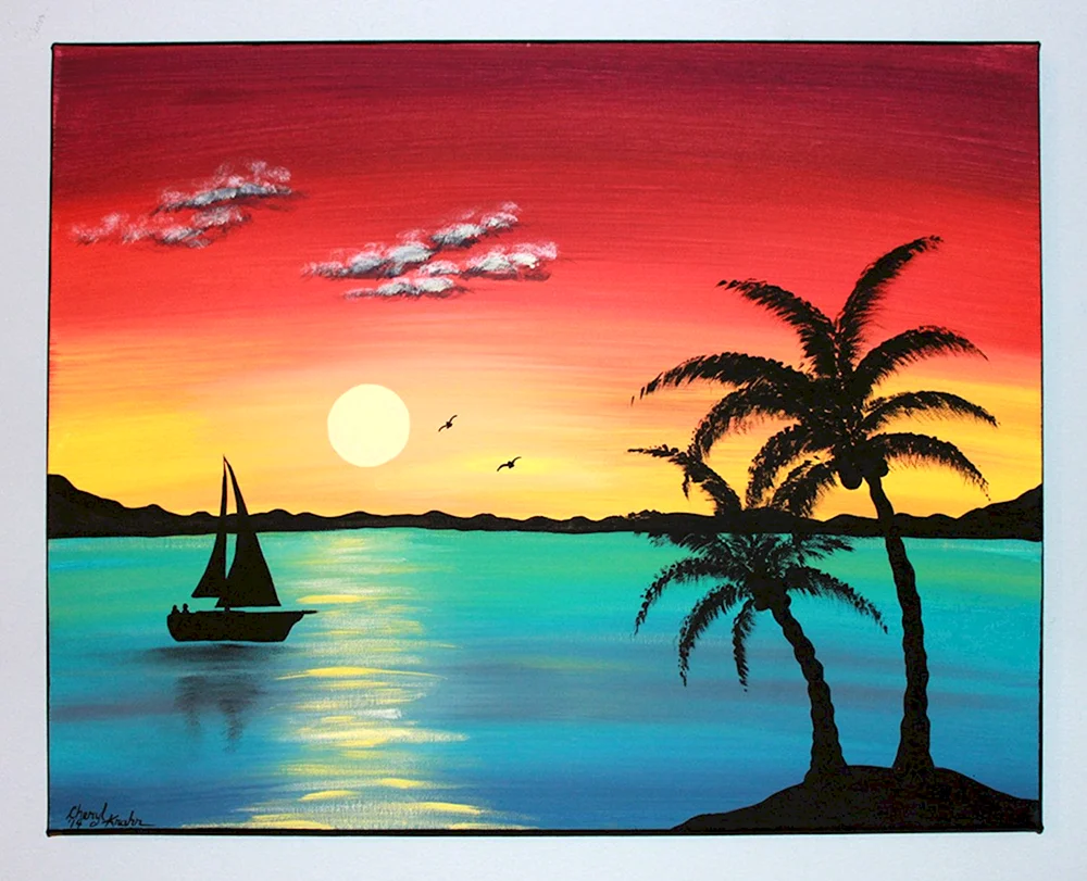 Acrylmalerei
