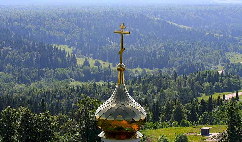 Orthodoxes Russland Russland der Tempel der Berge