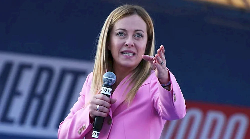 Premierminister Meloni Italiens Ministerpräsidentin Giorgia Meloni