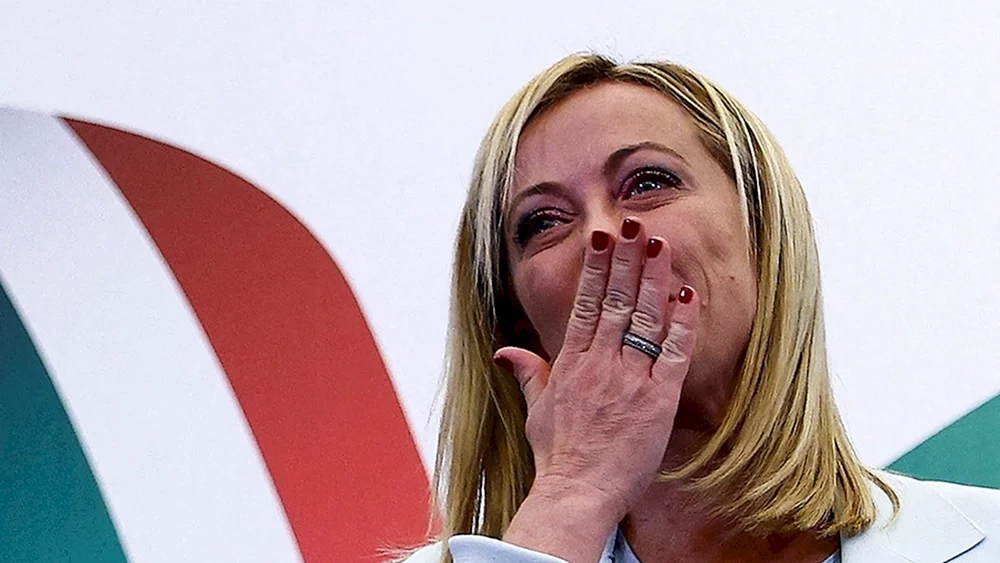 Premierministerin Italiens Giorgia Meloni