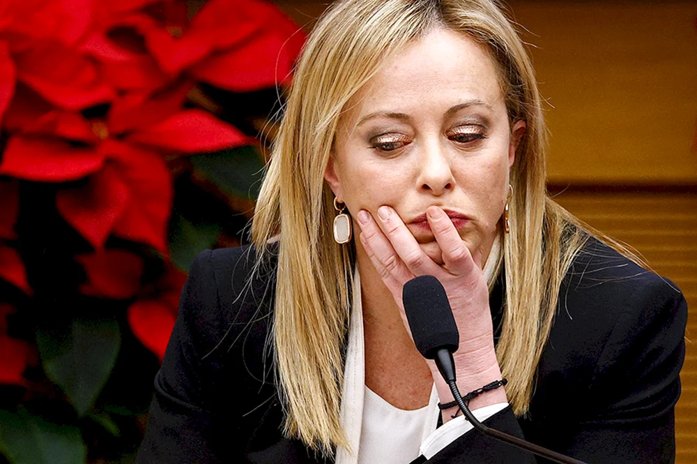 Premierministerin Italiens Giorgia Meloni