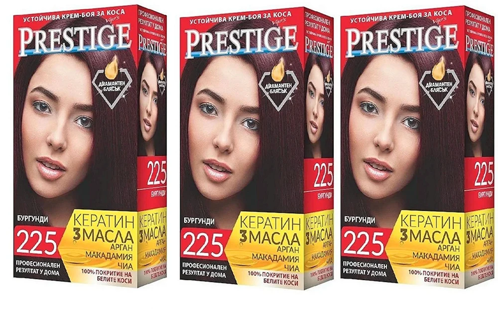 Prestige Aubergine Haarfarbe