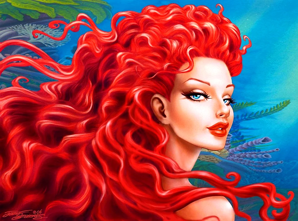 Afro-Locken Ariel