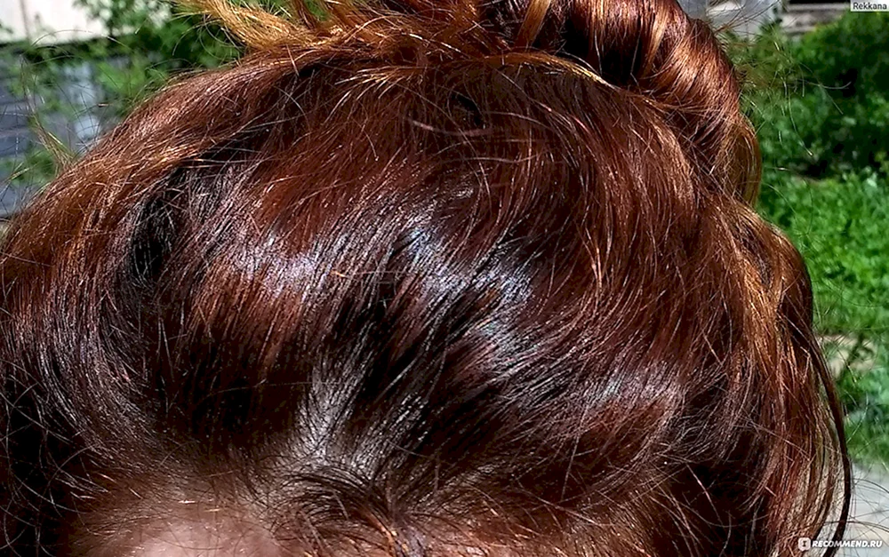 Rote Haarfarbe