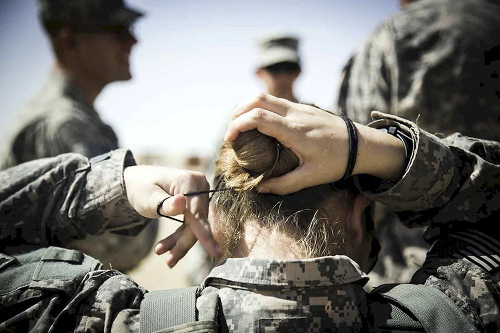 Amerikanischer Soldatenhaarschnitt Amerikanischer Soldat