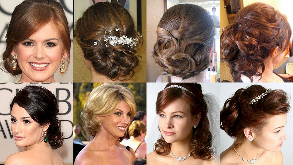 Hochzeitsfrisuren für die Mutter Brautmutter zur Hochzeit