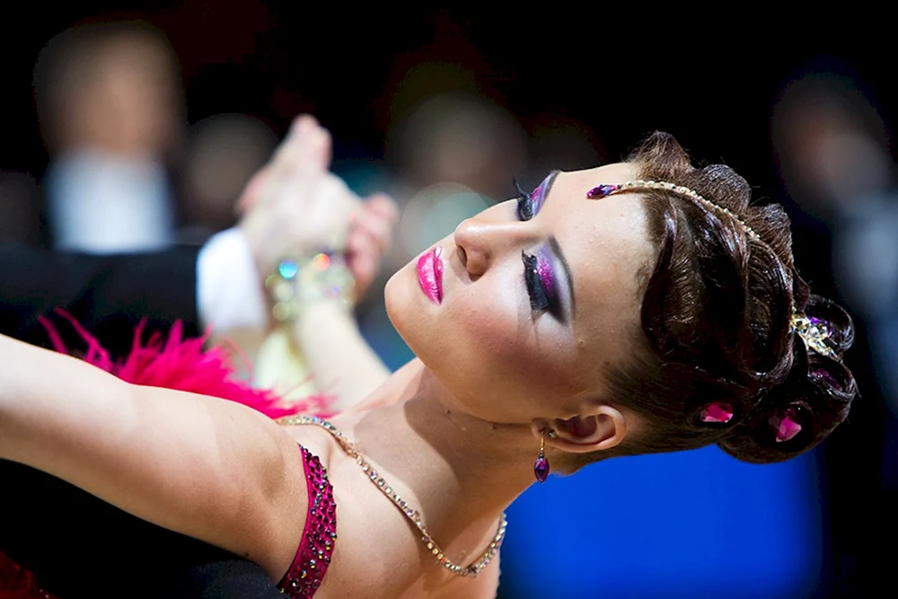 Mädchen Frisur für Tango