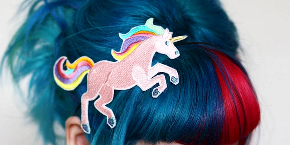 Einhornfrisur