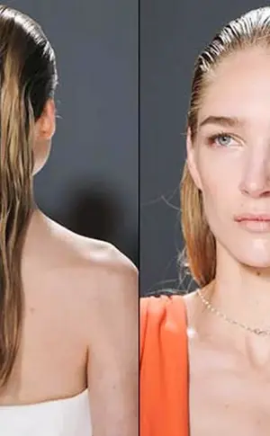 Wet-Hair-Effekt-Frisur