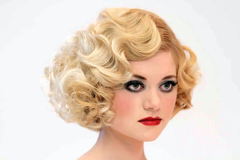 Gatsby Cold Wave Frisur