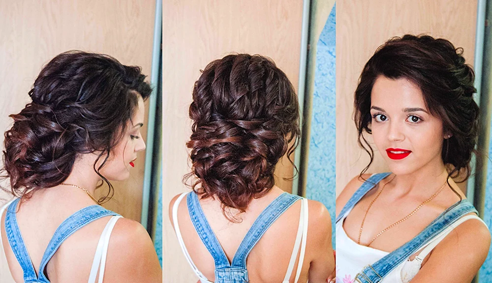 Abendfrisuren für mittellanges Haar