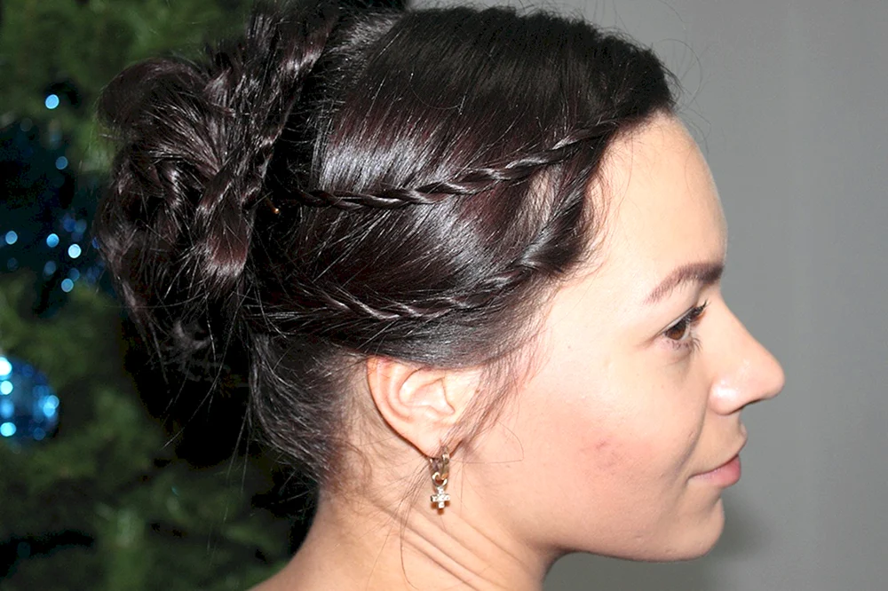 Ringfrisuren für langes Haar