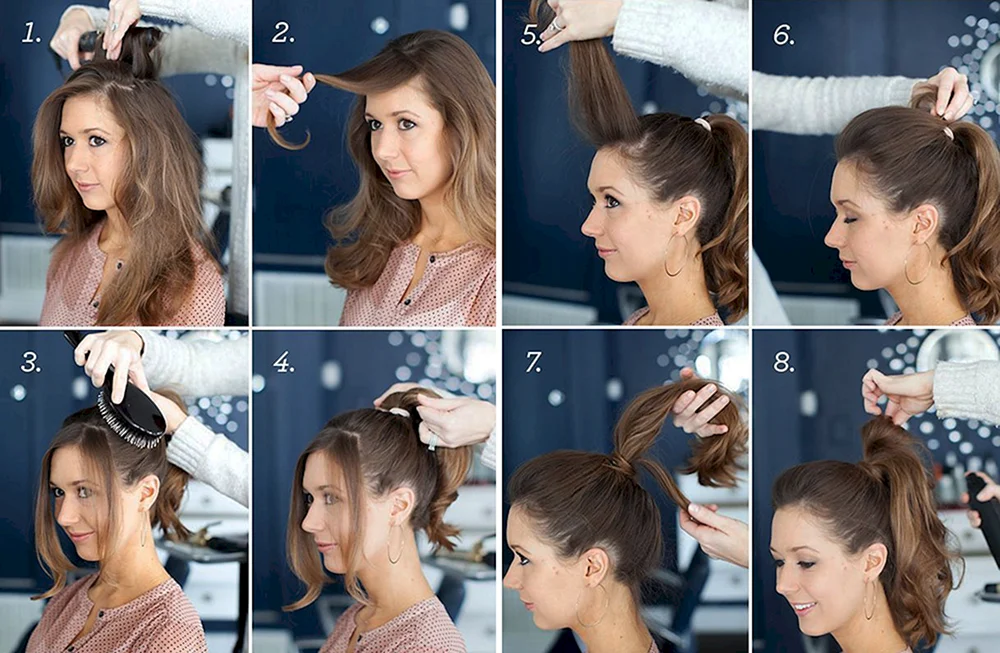 Frisuren mit Pferdeschwanz Pferdeschwanz