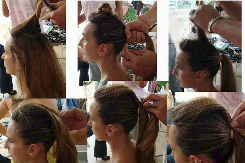 Jessica Alba hoher Pferdeschwanz