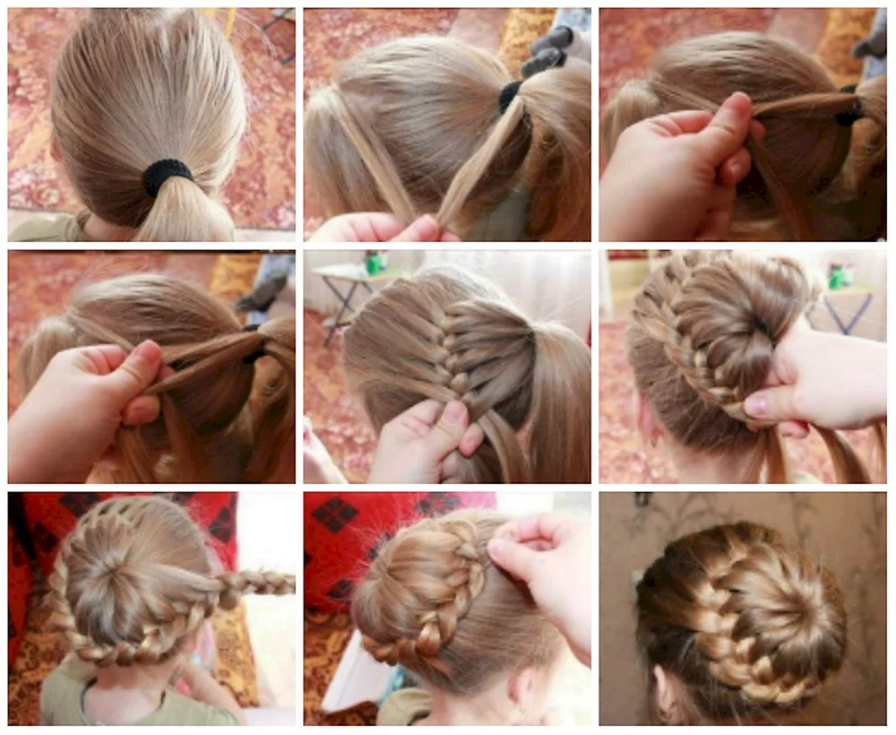 Haare um den Kopf für Mädchen