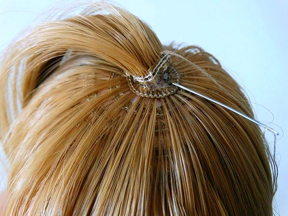 Haar für Textilpuppen