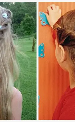 Malvinka Frisur für Mädchen