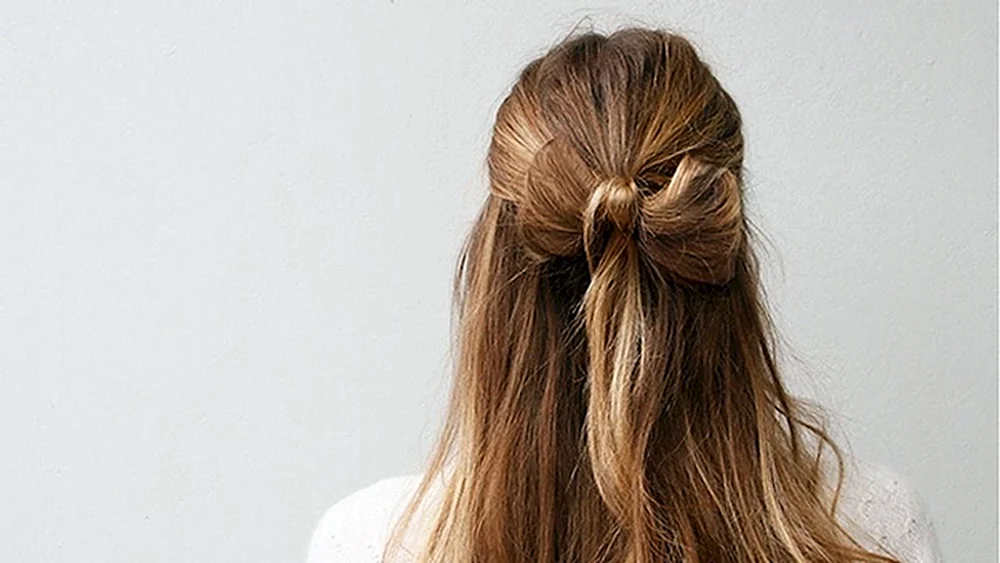 Schleife für lange Haare