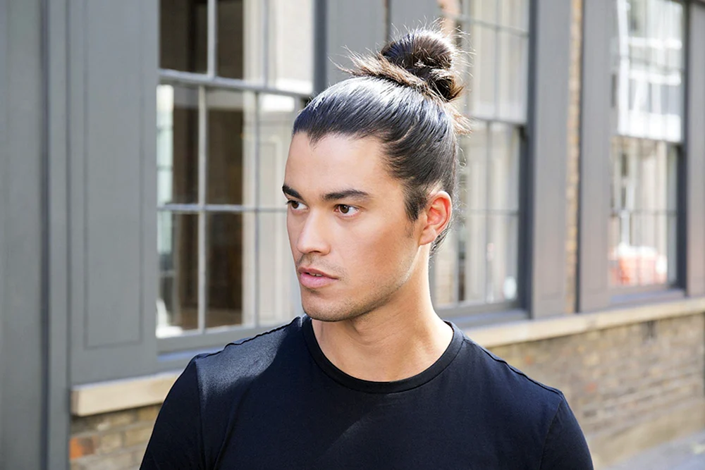 Haarknoten Mann