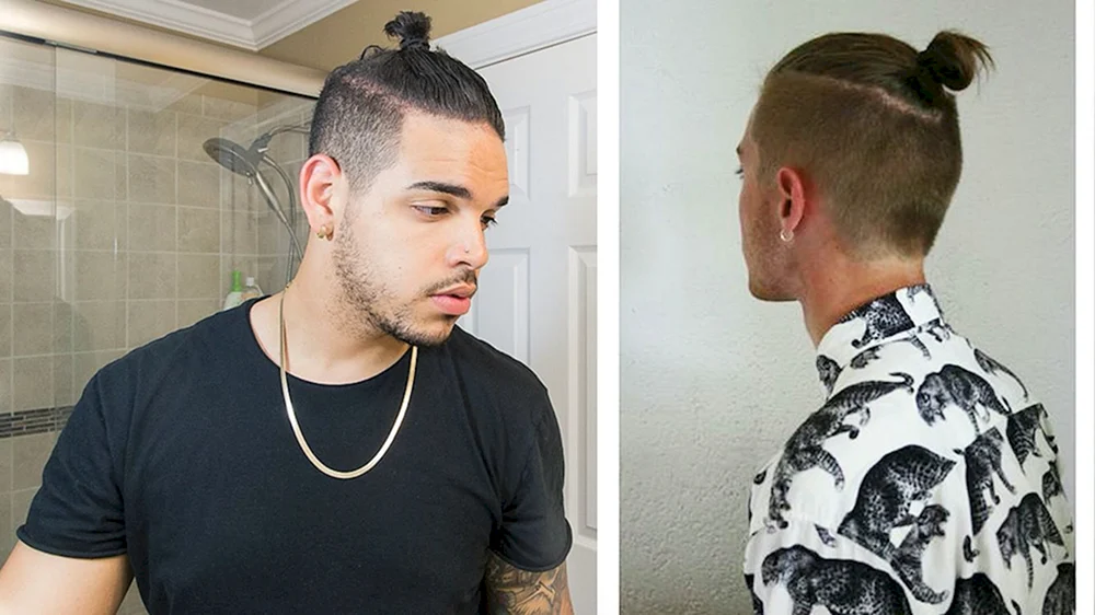 Haircut Man Bun
