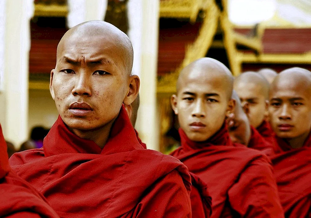 Mönchsfrisur Shaolin