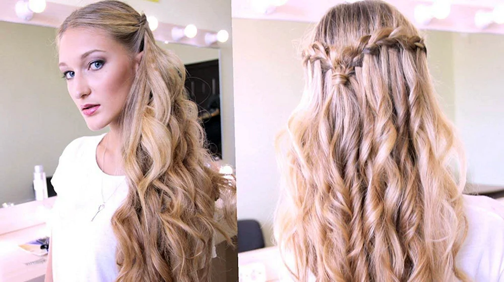 Prinzessinnenfrisuren zum Schulabschluss