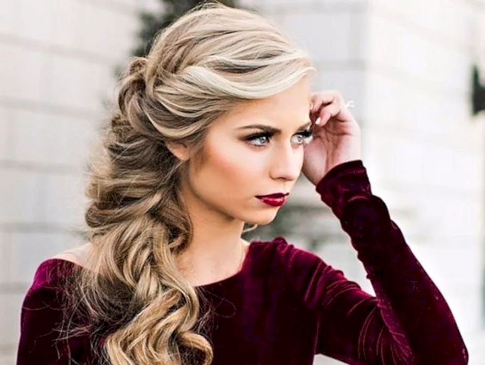 Flechtfrisuren auf lange Haare