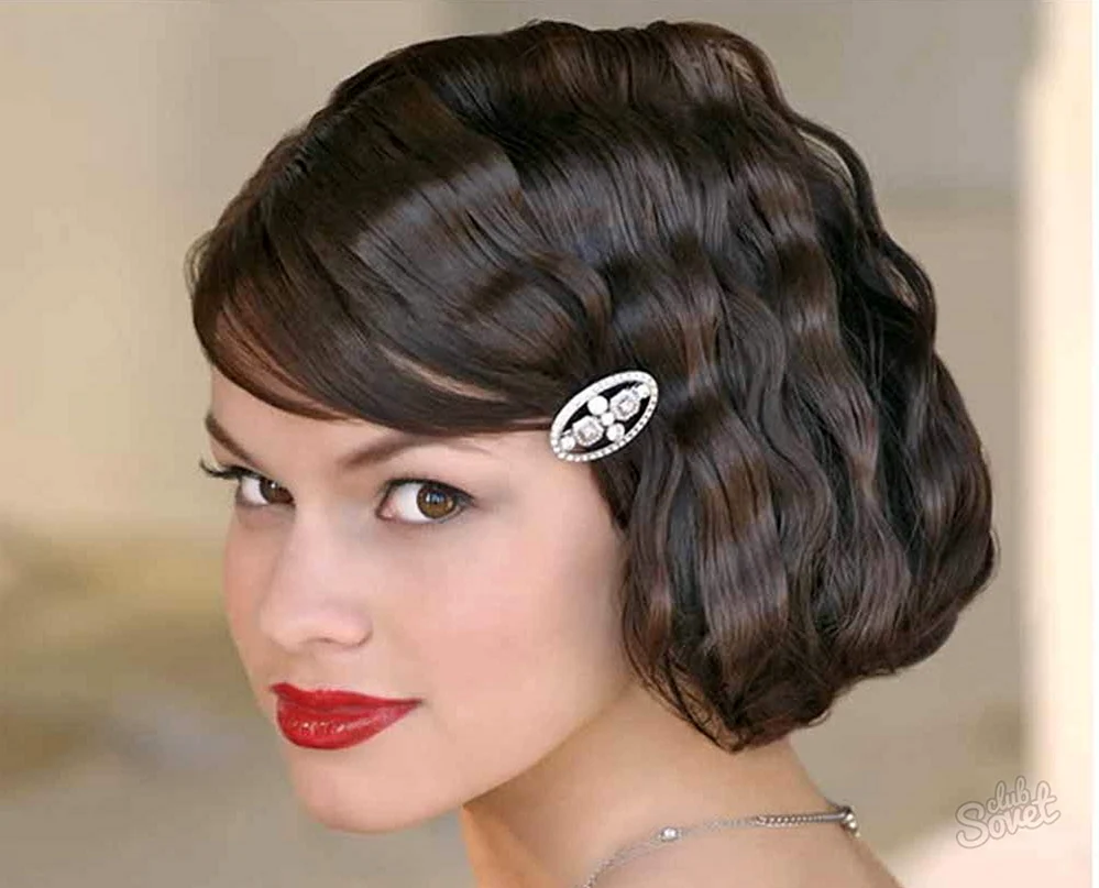 Locken auf einem Bob