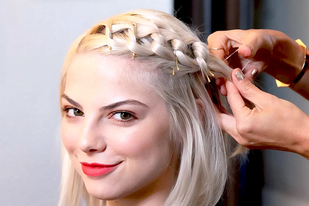 Zopfzöpfe für kurze Haare