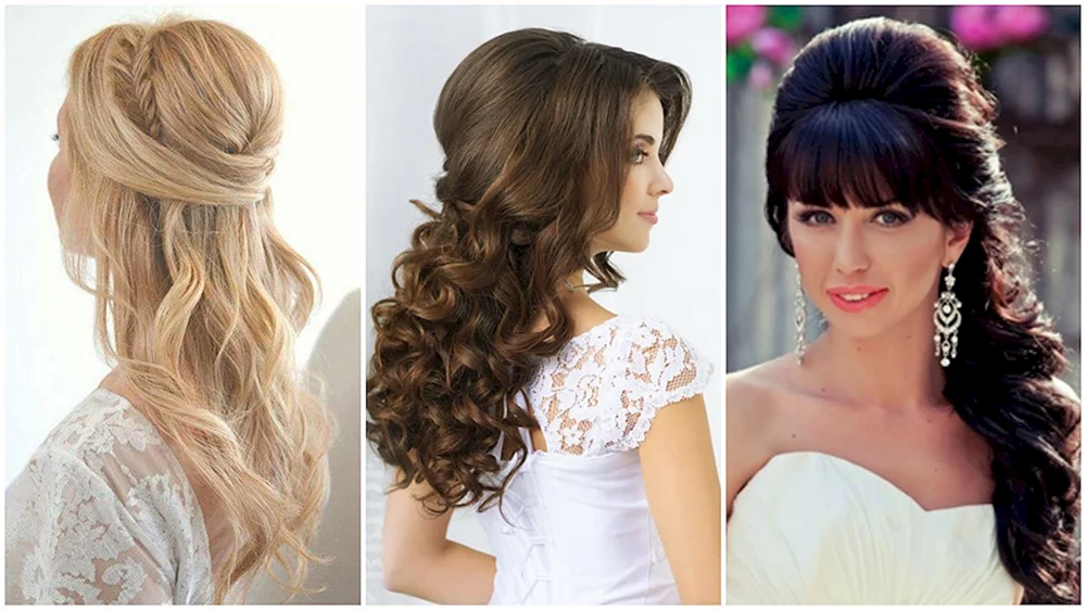 Frisuren für mittellanges Haar offenes Haar
