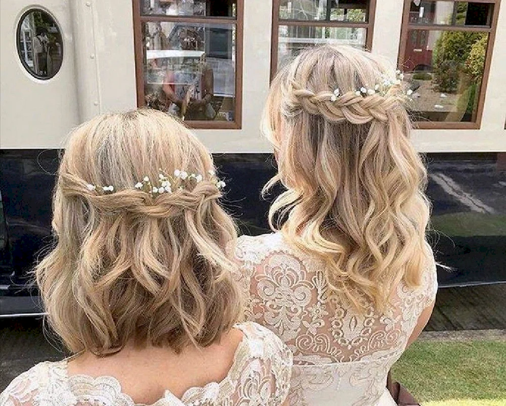 Hochzeitsfrisuren. Frisuren
