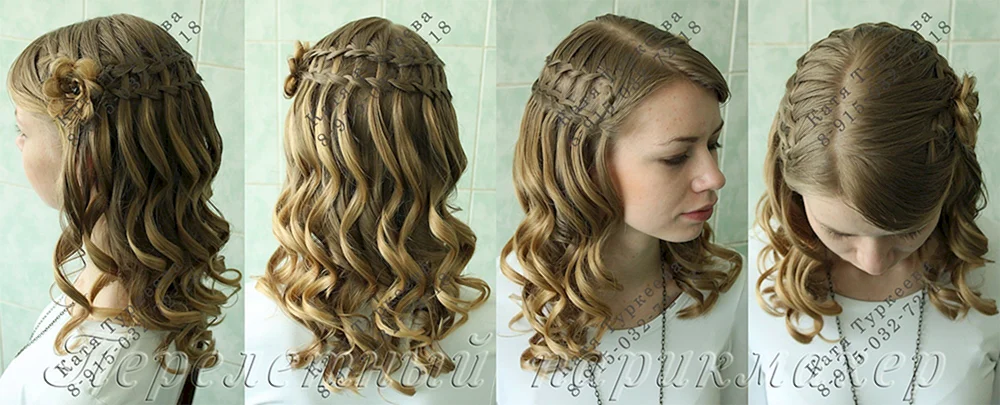 Frisuren mit offenem Haar