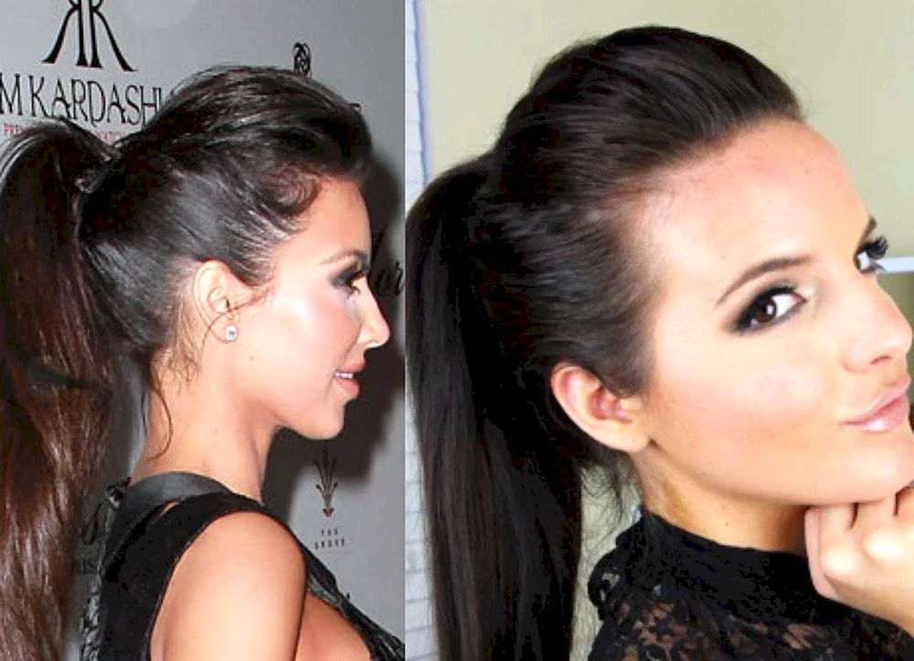 Kim Kardashian Frisur