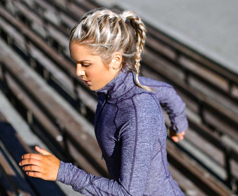 Sportfrisuren für Mädchen