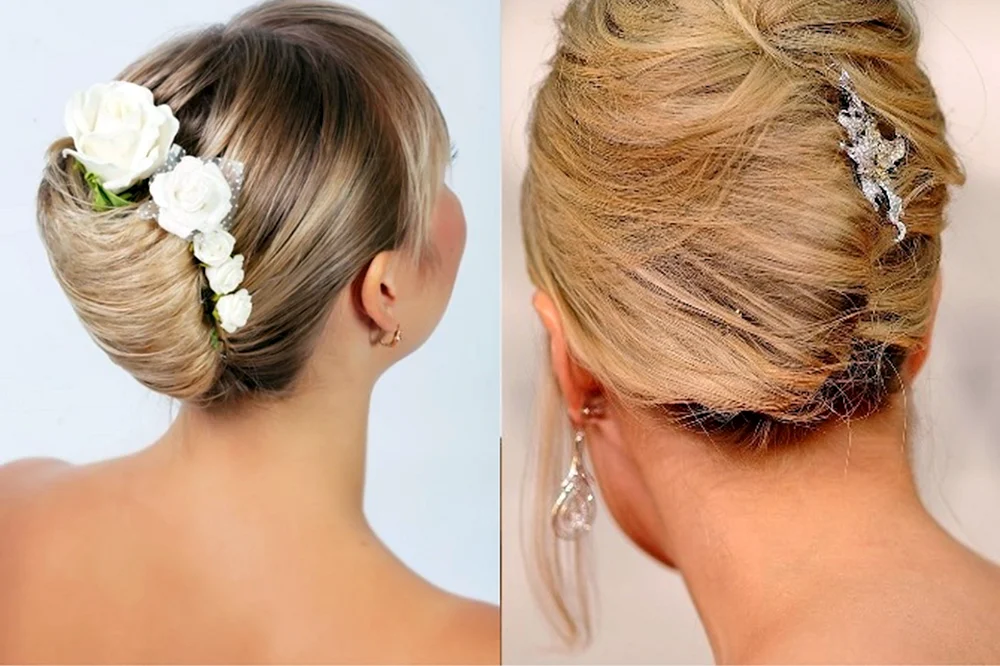 Hairstyle Shell French Twist Frisur