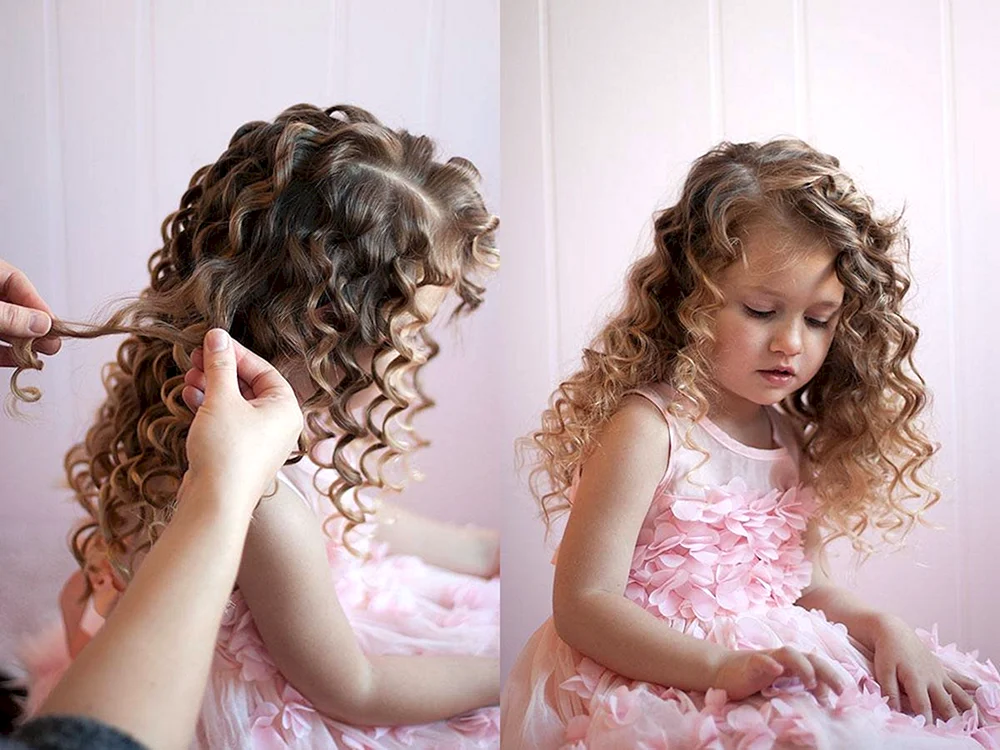 Mädchenfrisuren für ein Mädchen