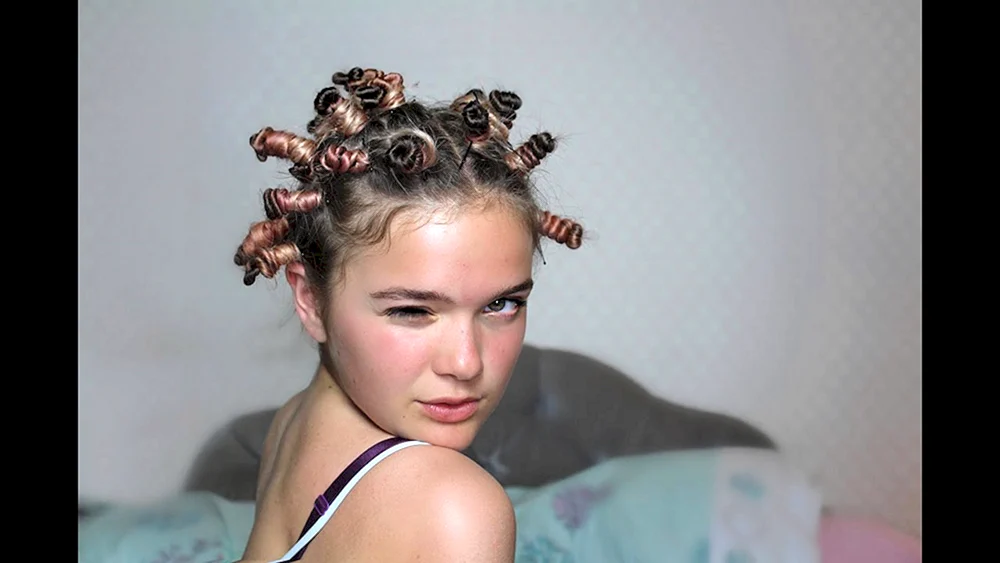Kleine Locken. Locken