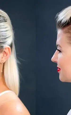 Frisuren mit Kamm