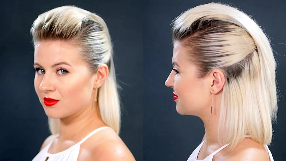 Frisuren mit Kamm