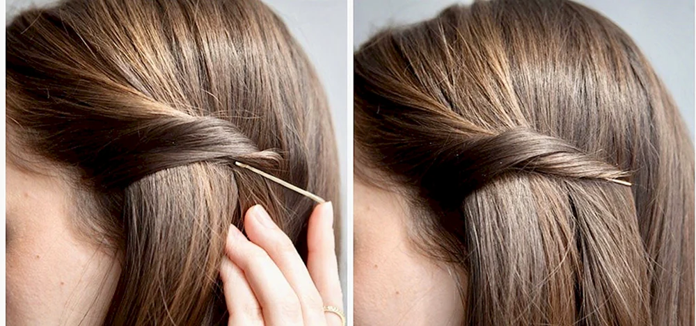 Einfache Frisuren für langes Haar