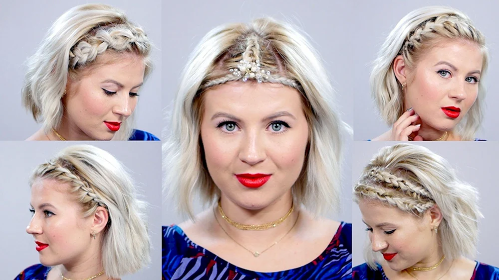 Hochzeitsfrisuren für kurze Haare