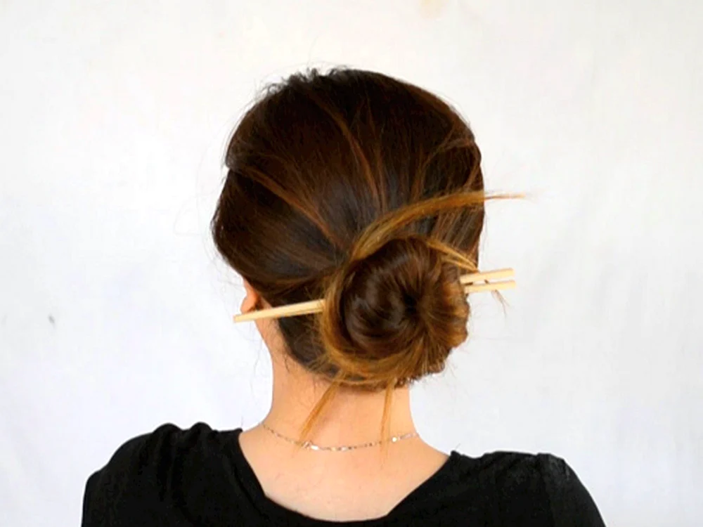 Chopstick Frisur