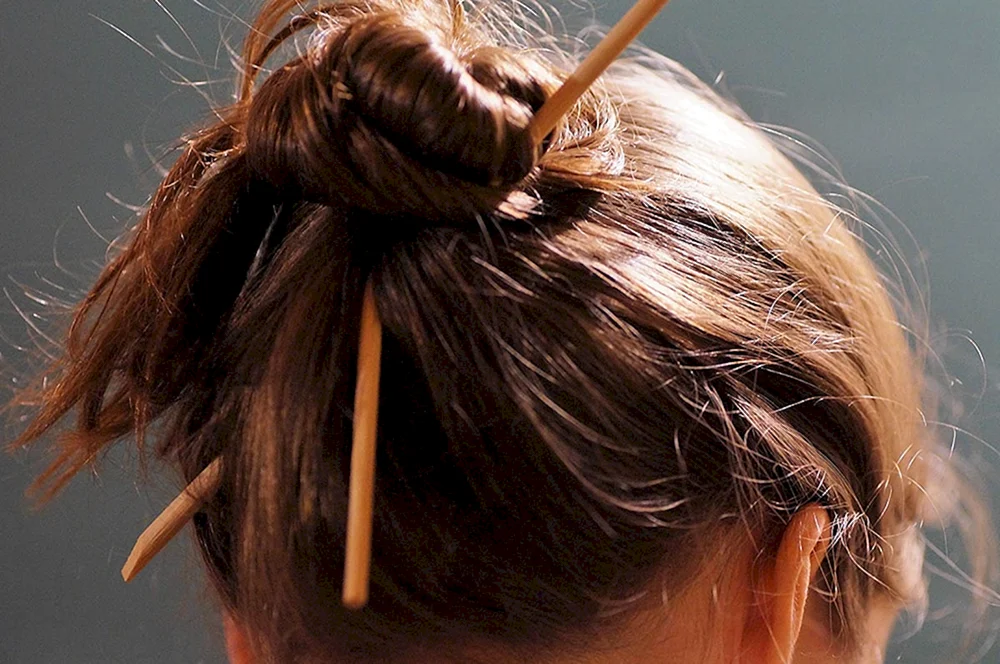 Chopstick Frisur