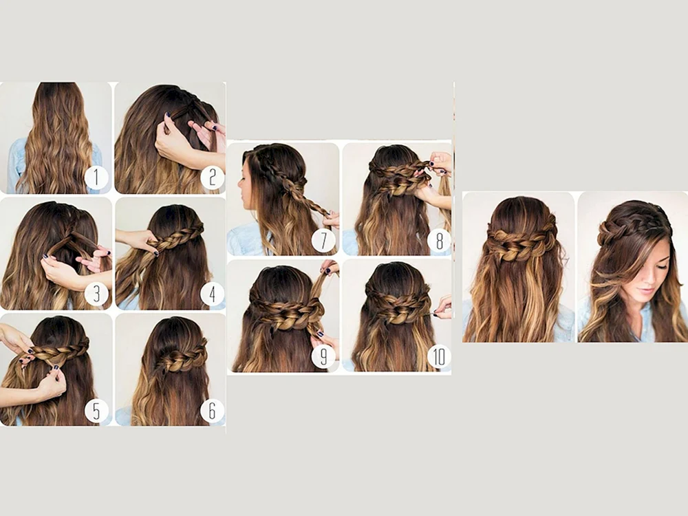 Leichte Frisuren für langes Haar