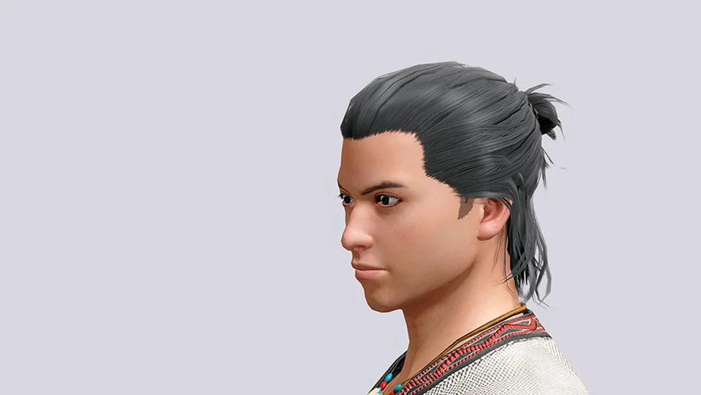 Samurai Frisur