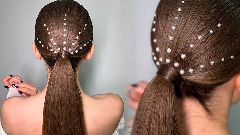 Strass-Frisuren