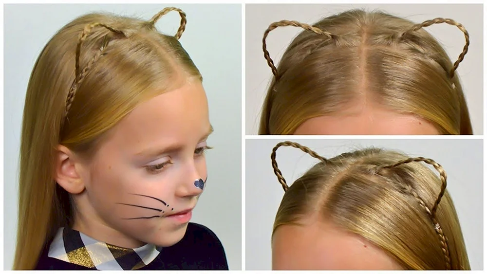 Frisuren für ein Mädchen