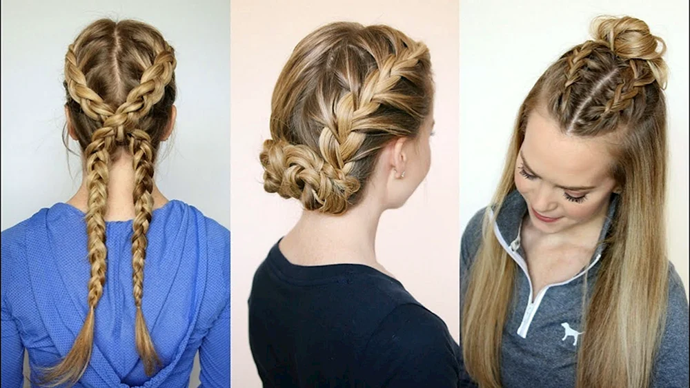 Poolfrisur für lange Haare